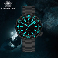 Abyssal Diver – 1000M Automatic Edition - Shark & Sapphire