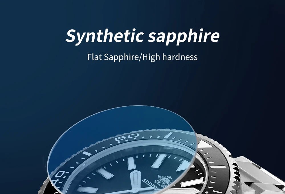 Abyssal Diver – 1000M Automatic Edition - Shark & Sapphire