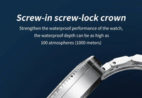Abyssal Diver – 1000M Automatic Edition - Shark & Sapphire