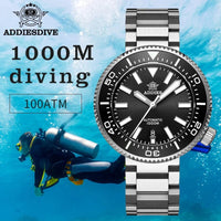 Abyssal Diver – 1000M Automatic Edition - Shark & Sapphire
