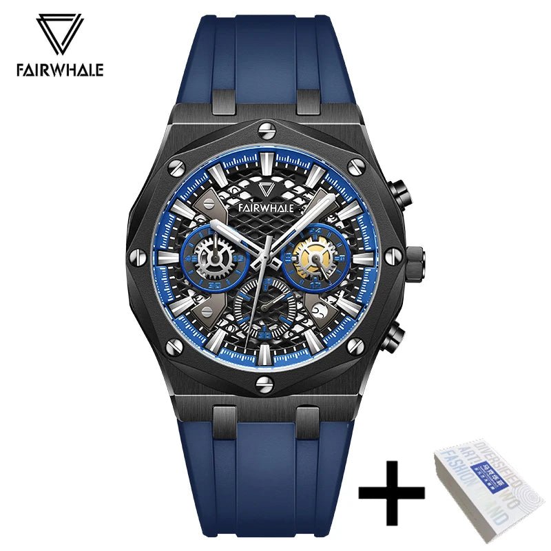 Azure Velocity Chronograph - Shark & Sapphire