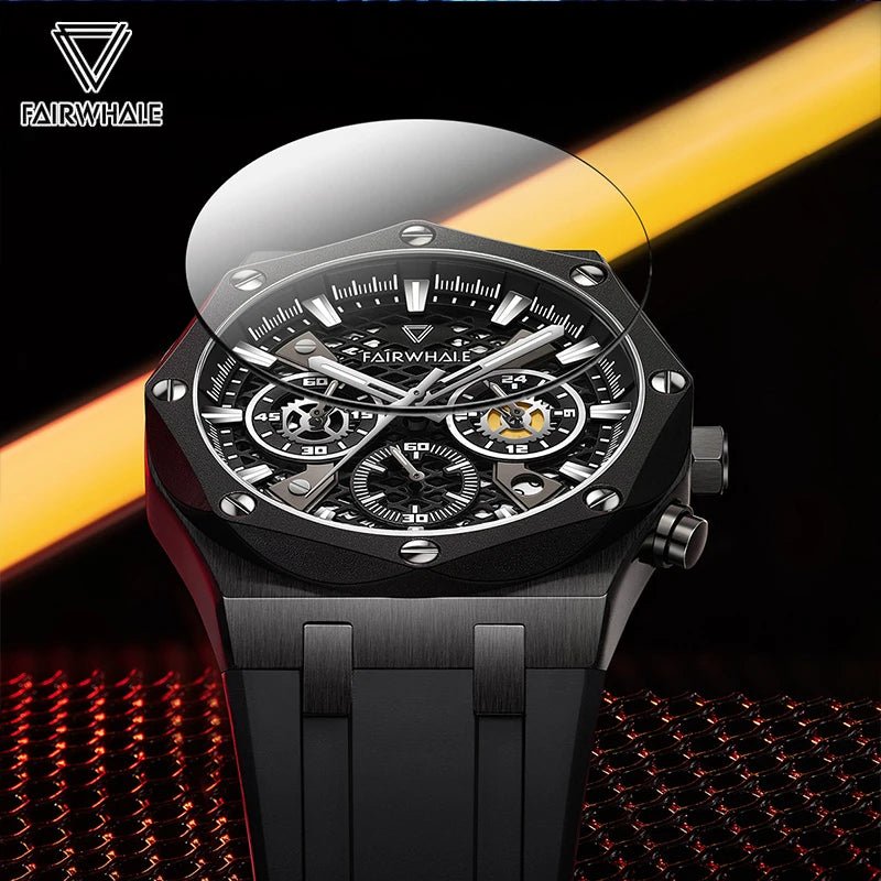 Azure Velocity Chronograph - Shark & Sapphire