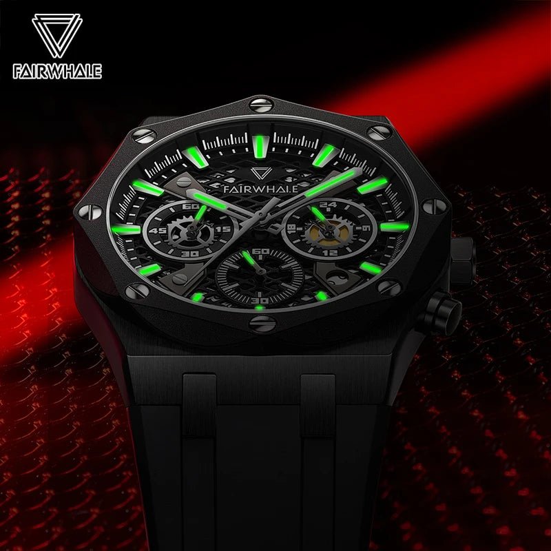 Azure Velocity Chronograph - Shark & Sapphire