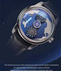 Celestial Terra Automatic - Shark & Sapphire