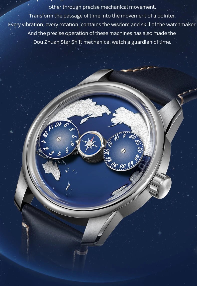 Celestial Terra Automatic - Shark & Sapphire