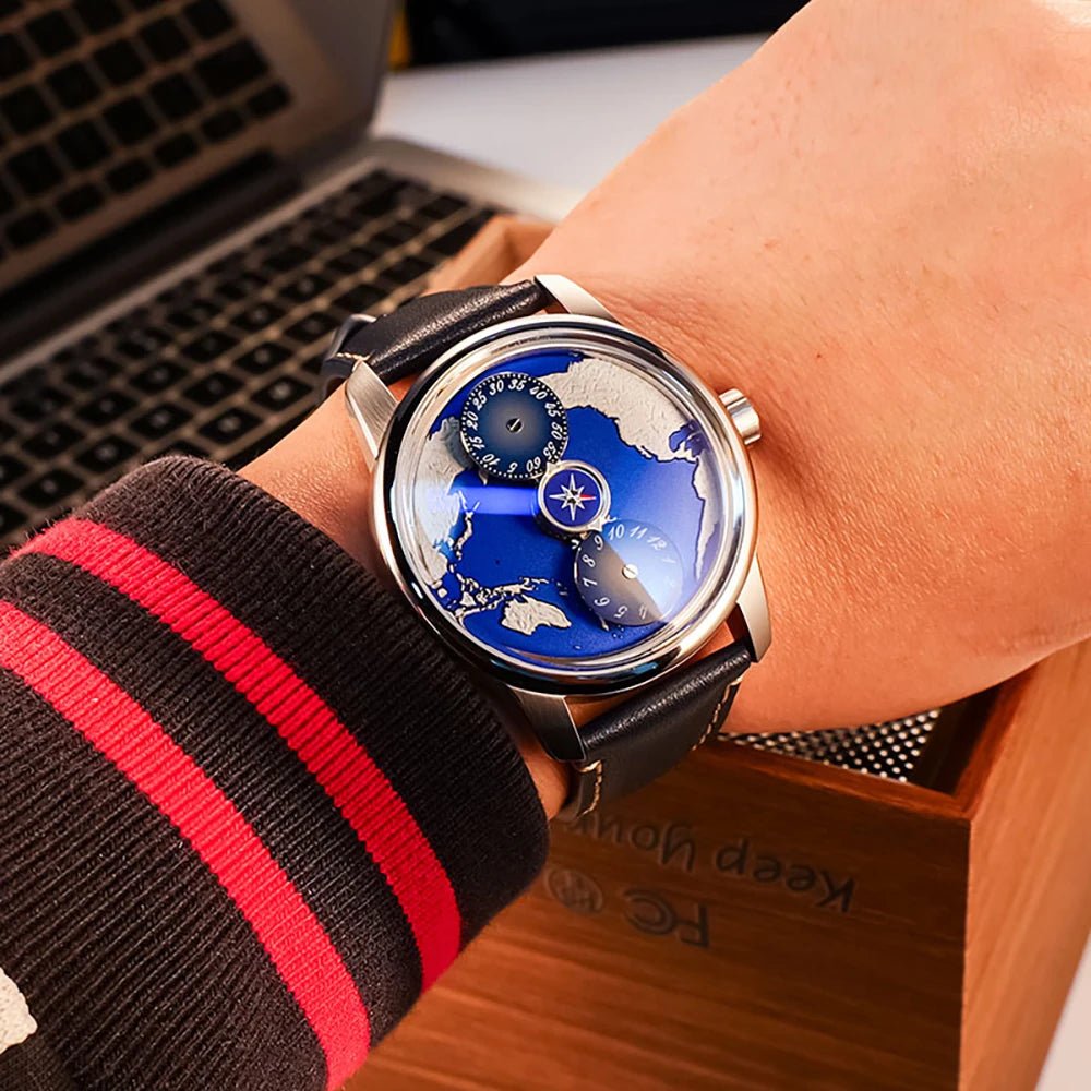 Celestial Terra Automatic - Shark & Sapphire