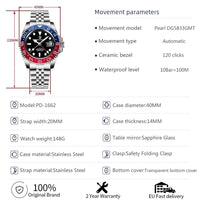 Chronos Royale GMT - Shark & Sapphire