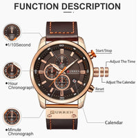 Command Chronograph - Shark & Sapphire