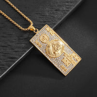 Icy Savage Letter Pendant - Shark & Sapphire