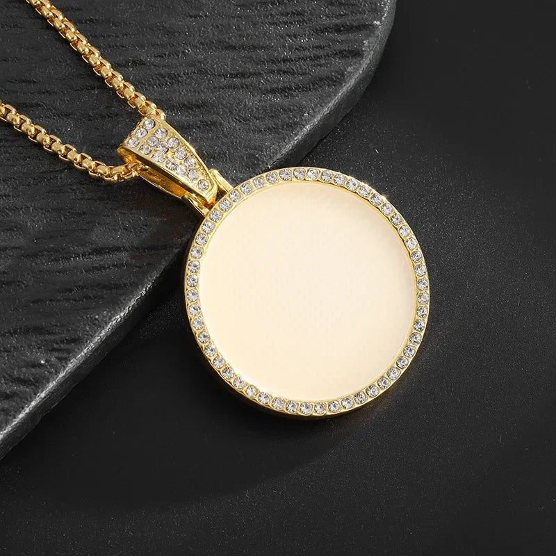 Icy Savage Letter Pendant - Shark & Sapphire