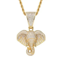 Icy Savage Letter Pendant - Shark & Sapphire