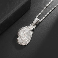 Icy Savage Letter Pendant - Shark & Sapphire