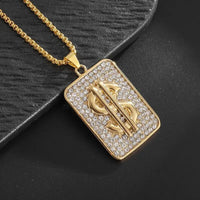 Icy Savage Letter Pendant - Shark & Sapphire