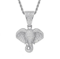 Icy Savage Letter Pendant - Shark & Sapphire