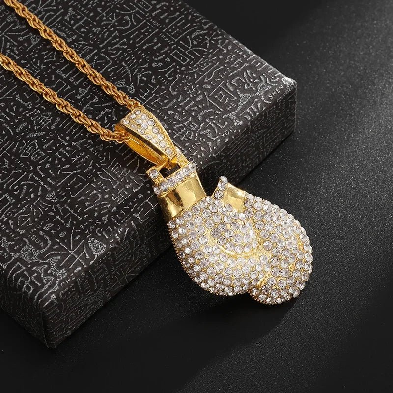 Icy Savage Letter Pendant - Shark & Sapphire