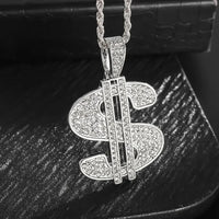Icy Savage Letter Pendant - Shark & Sapphire