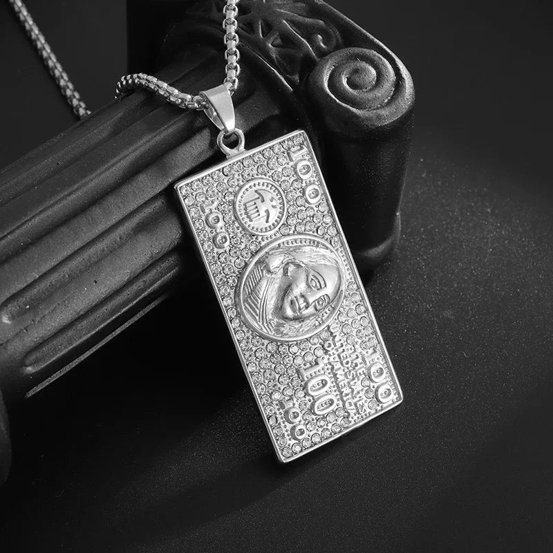Icy Savage Letter Pendant - Shark & Sapphire