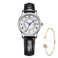 Lige Elegance Chronograph – Women's Luxury Sports Watch - Shark & Sapphire