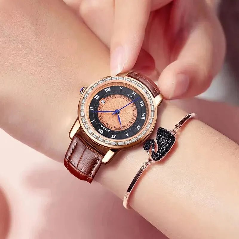 Lige Elegance Chronograph – Women's Luxury Sports Watch - Shark & Sapphire