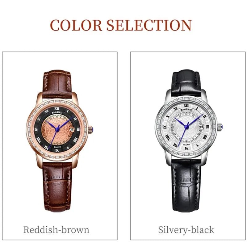 Lige Elegance Chronograph – Women's Luxury Sports Watch - Shark & Sapphire
