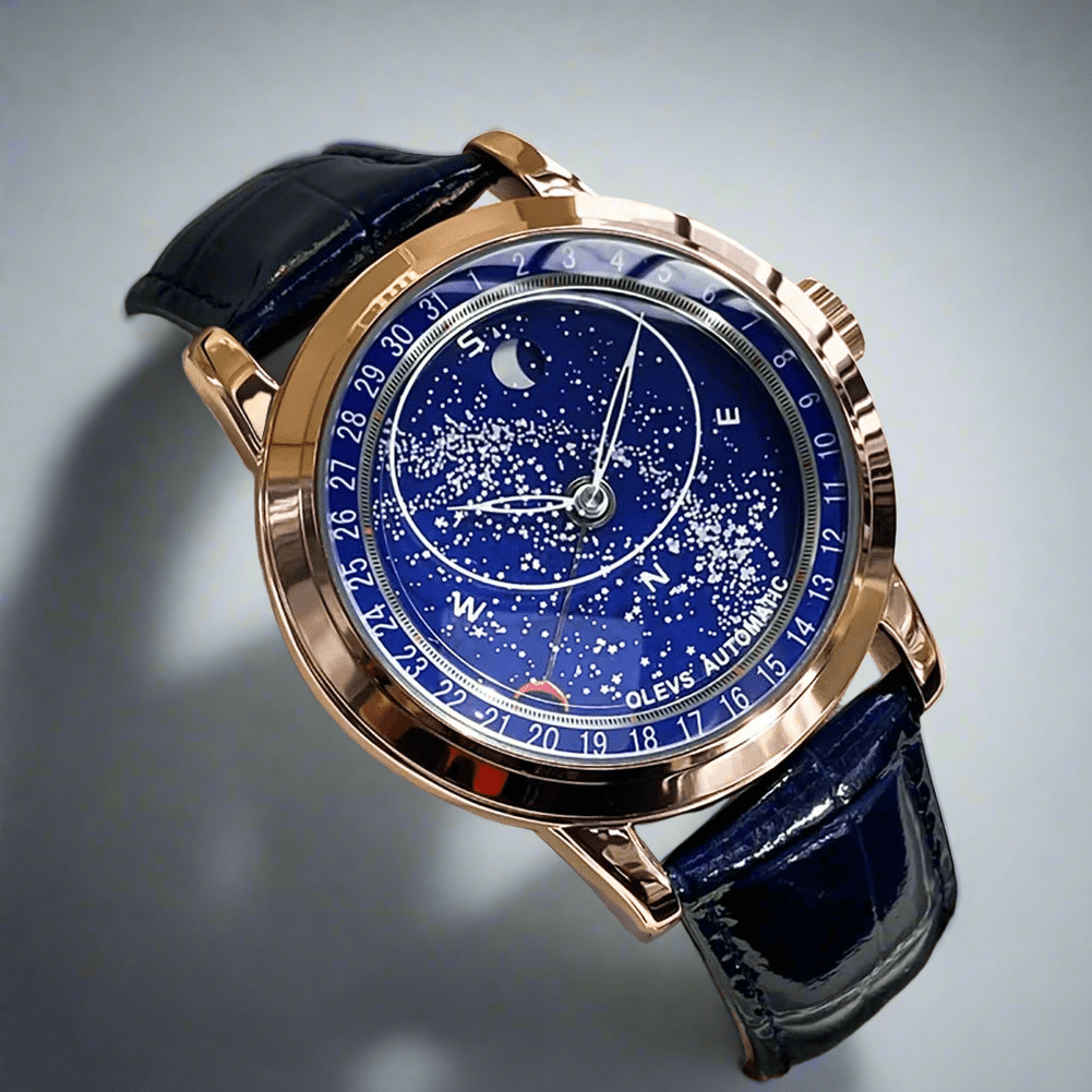 Shark & Sapphire Celestial Orbit Automatic - Shark & Sapphire