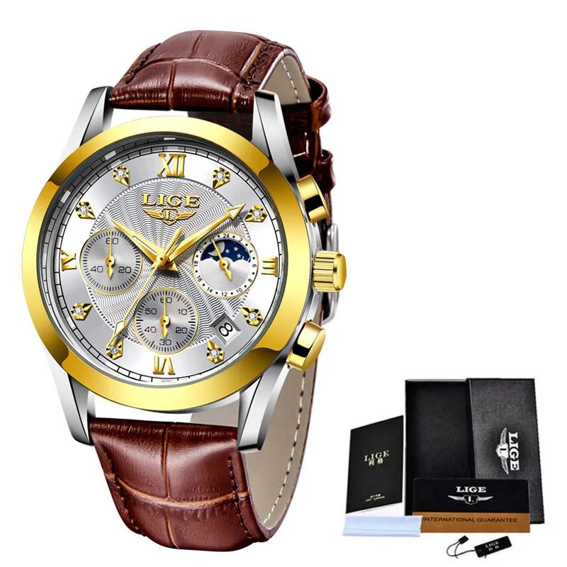 Shark & Sapphire Golden Radiance Luxury Women's Watch - Shark & Sapphire