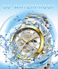 Shark & Sapphire Golden Radiance Luxury Women's Watch - Shark & Sapphire