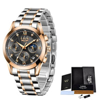 Shark & Sapphire Golden Radiance Luxury Women's Watch - Shark & Sapphire