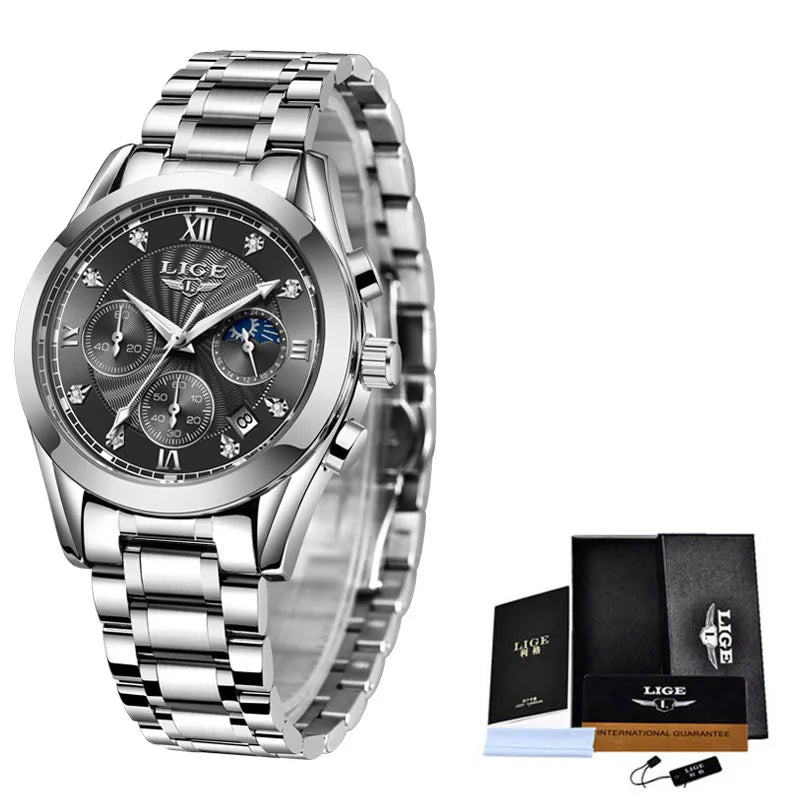 Shark & Sapphire Golden Radiance Luxury Women's Watch - Shark & Sapphire