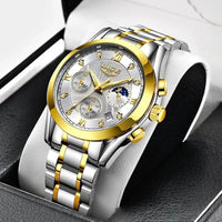 Shark & Sapphire Golden Radiance Luxury Women's Watch - Shark & Sapphire