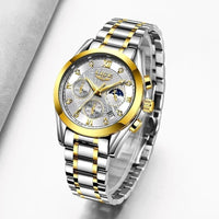 Shark & Sapphire Golden Radiance Luxury Women's Watch - Shark & Sapphire