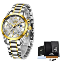 Shark & Sapphire Golden Radiance Luxury Women's Watch - Shark & Sapphire