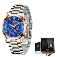 Shark & Sapphire Golden Radiance Luxury Women's Watch - Shark & Sapphire