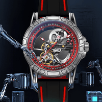 Shark & Sapphire Luminary Skeleton Automatic - Shark & Sapphire