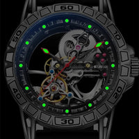 Shark & Sapphire Luminary Skeleton Automatic - Shark & Sapphire