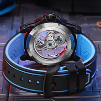 Shark & Sapphire Luminary Skeleton Automatic - Shark & Sapphire