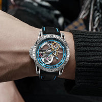 Shark & Sapphire Luminary Skeleton Automatic - Shark & Sapphire