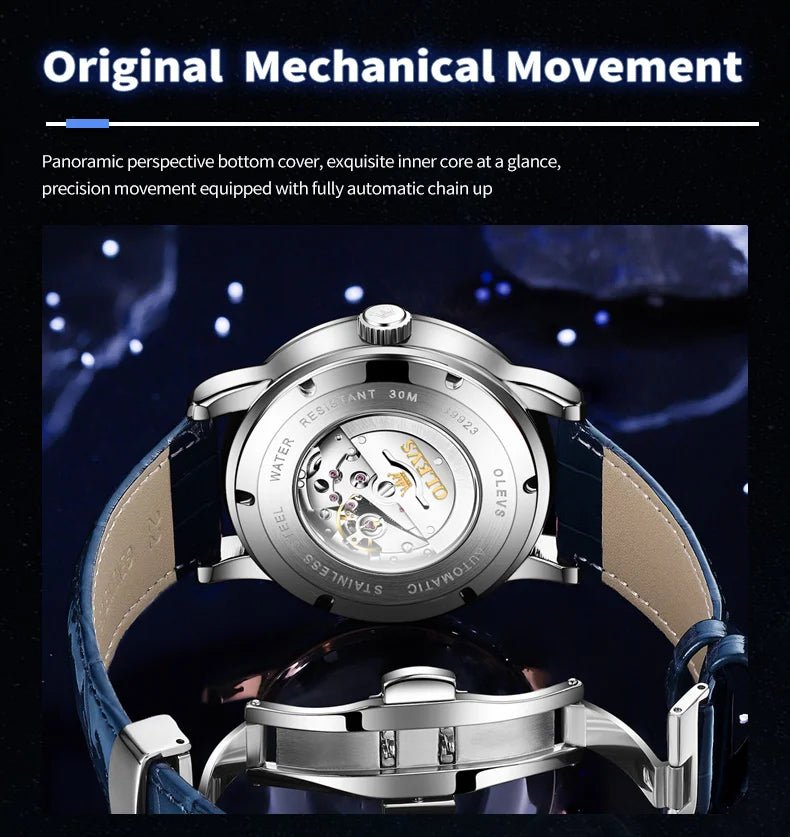 The Diamond Celestial Orbit Automatic - Shark & Sapphire