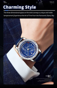 The Diamond Celestial Orbit Automatic - Shark & Sapphire