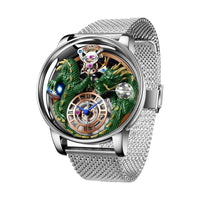 The Superior Dragon Automatic Watch - Prestige Edition - Shark & Sapphire