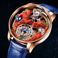 The Superior Dragon Automatic Watch - Prestige Edition - Shark & Sapphire