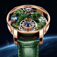 The Superior Dragon Automatic Watch - Prestige Edition - Shark & Sapphire