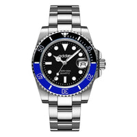 TitanX Elite Men's Quartz Sport Watch – Luxury 30M Waterproof Stainless Steel Dive Timepiece | Relógio Masculino - Shark & Sapphire