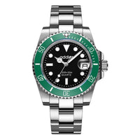 TitanX Elite Men's Quartz Sport Watch – Luxury 30M Waterproof Stainless Steel Dive Timepiece | Relógio Masculino - Shark & Sapphire