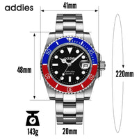 TitanX Elite Men's Quartz Sport Watch – Luxury 30M Waterproof Stainless Steel Dive Timepiece | Relógio Masculino - Shark & Sapphire