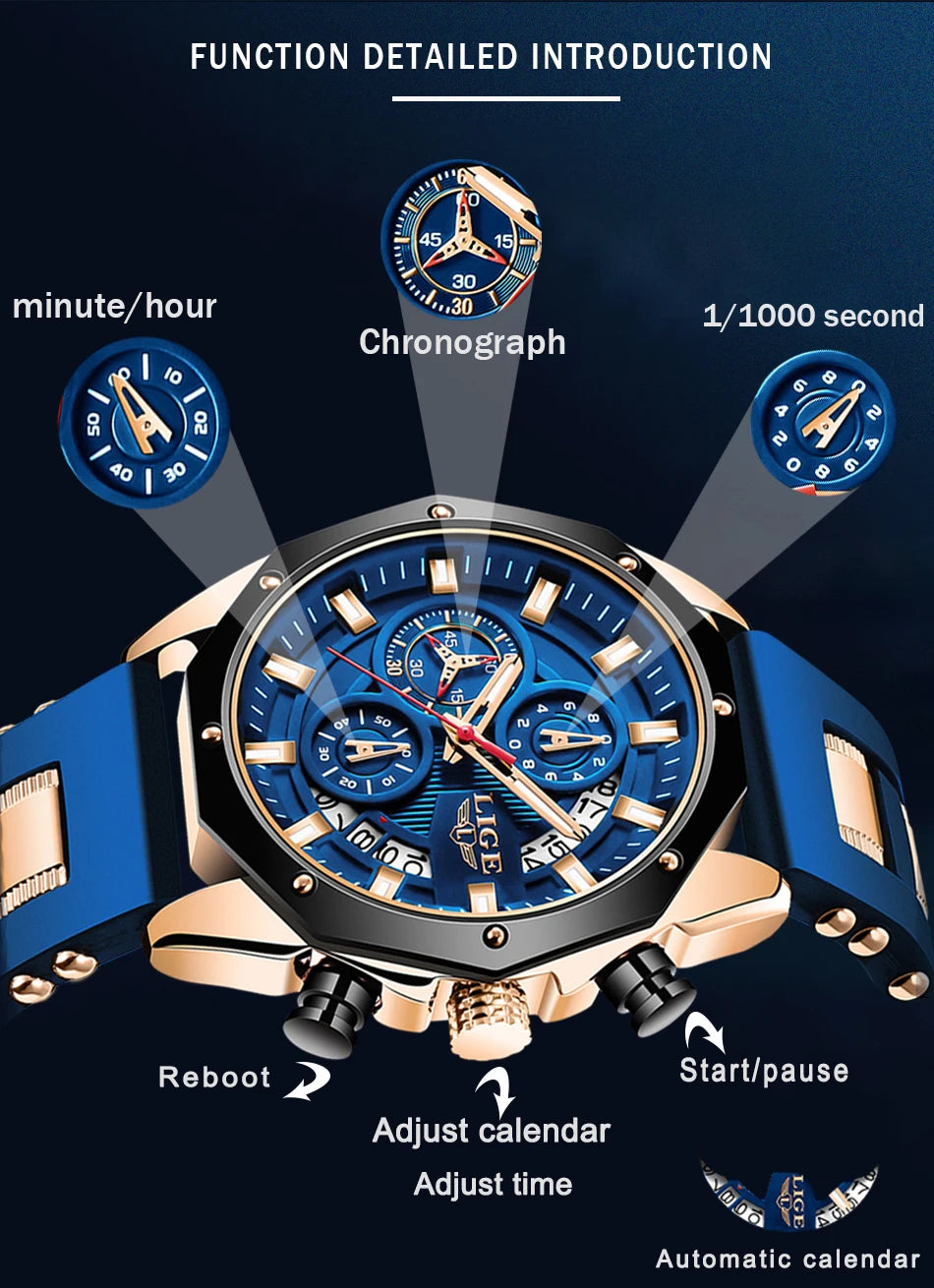 ChronoMaster Adventurer - Luxury Sport Quartz Timekeeper