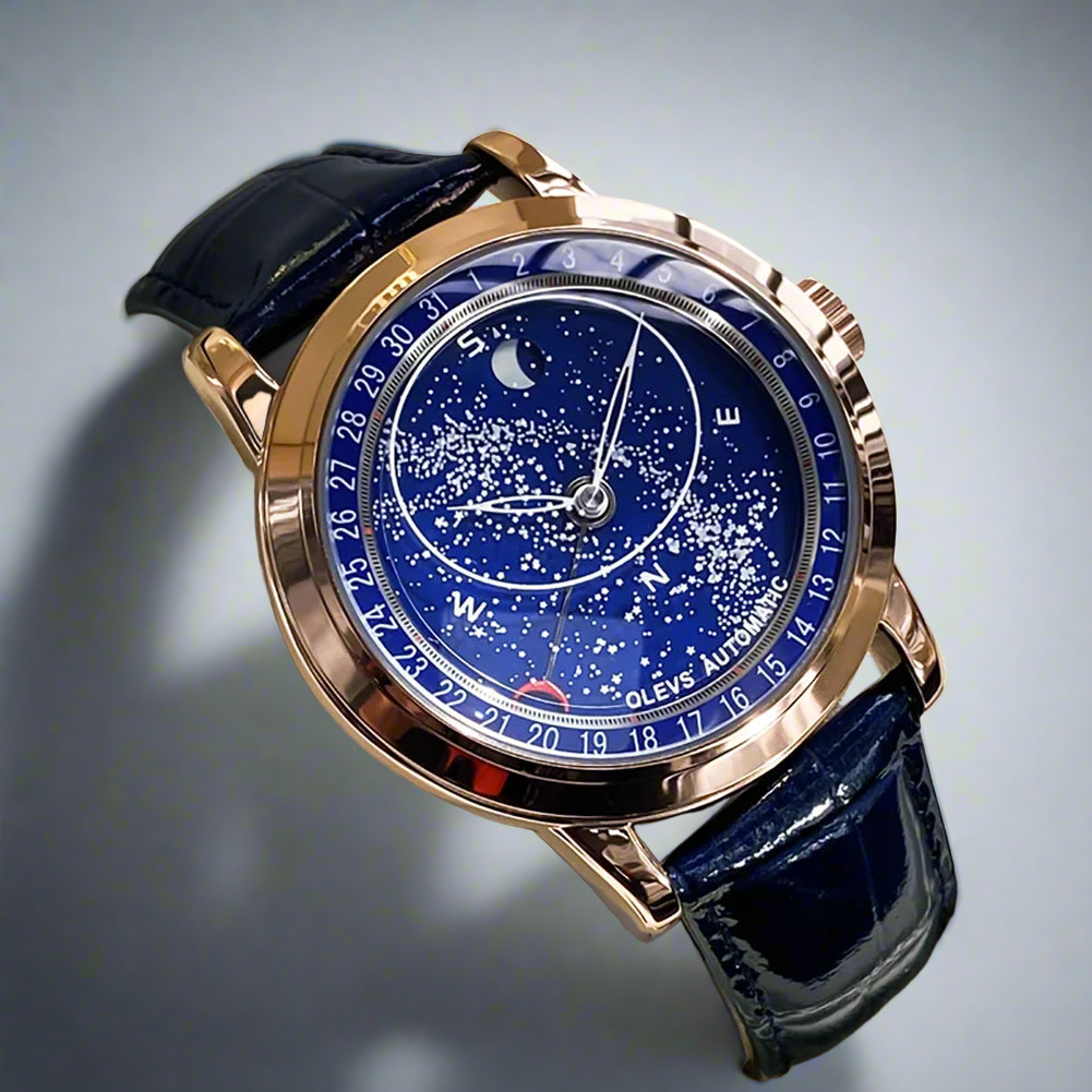 Shark & Sapphire Celestial Orbit Automatic