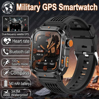 Aegis Tactical GPS Smartwatch – Military - Grade Edition - Shark & Sapphire