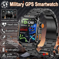 Aegis Tactical GPS Smartwatch – Military - Grade Edition - Shark & Sapphire