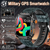 Aegis Tactical GPS Smartwatch – Military - Grade Edition - Shark & Sapphire